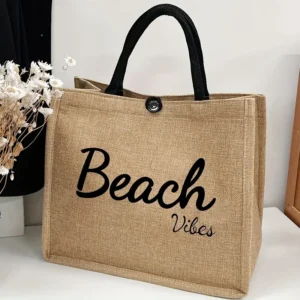 Canvas Beach Bag