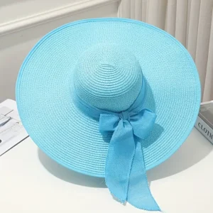 Wide Brim Straw Hat