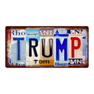 Trump License Plate