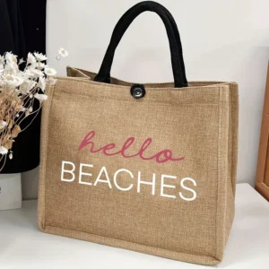 Beach Bag - "Hello Beaches"