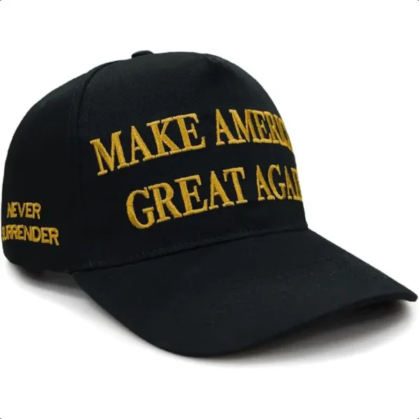 Trump Hat - Dark MAGA Gold