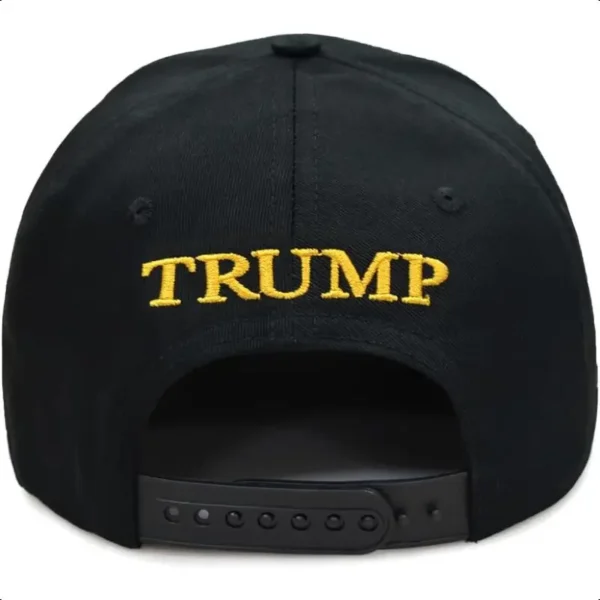 Trump Hat - Dark MAGA Gold - Image 4