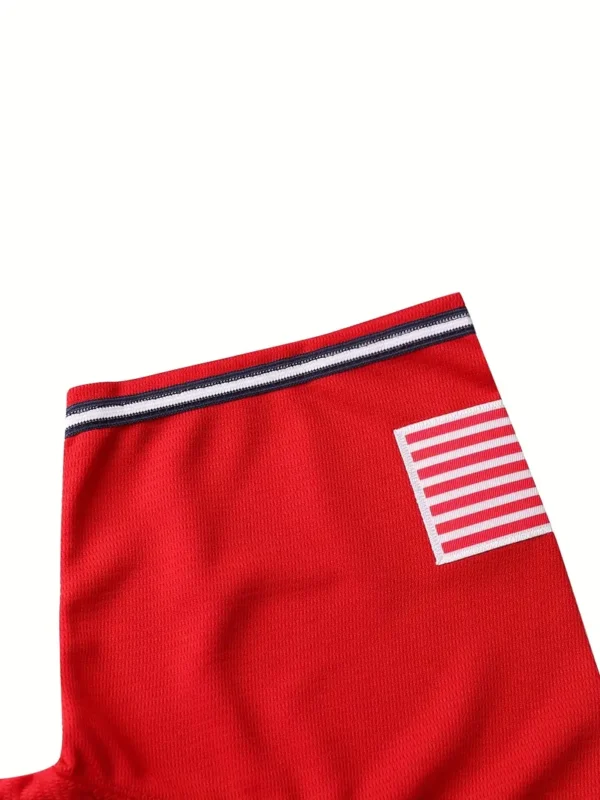 Trump Embroidered Baseball Jersey - Image 8