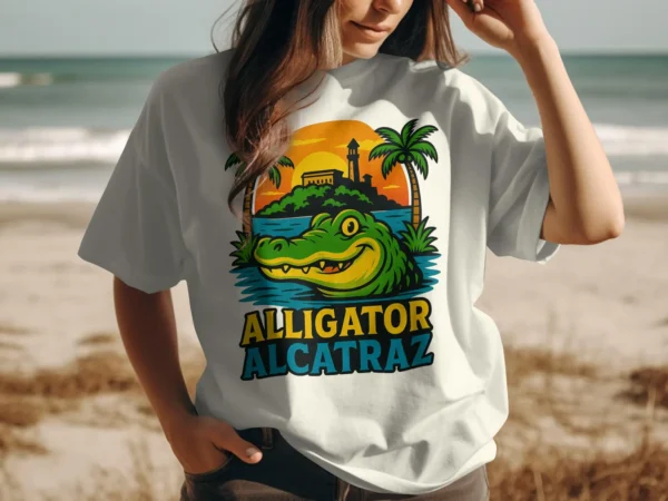 Everglades Alligator Alcatraz T-shirt